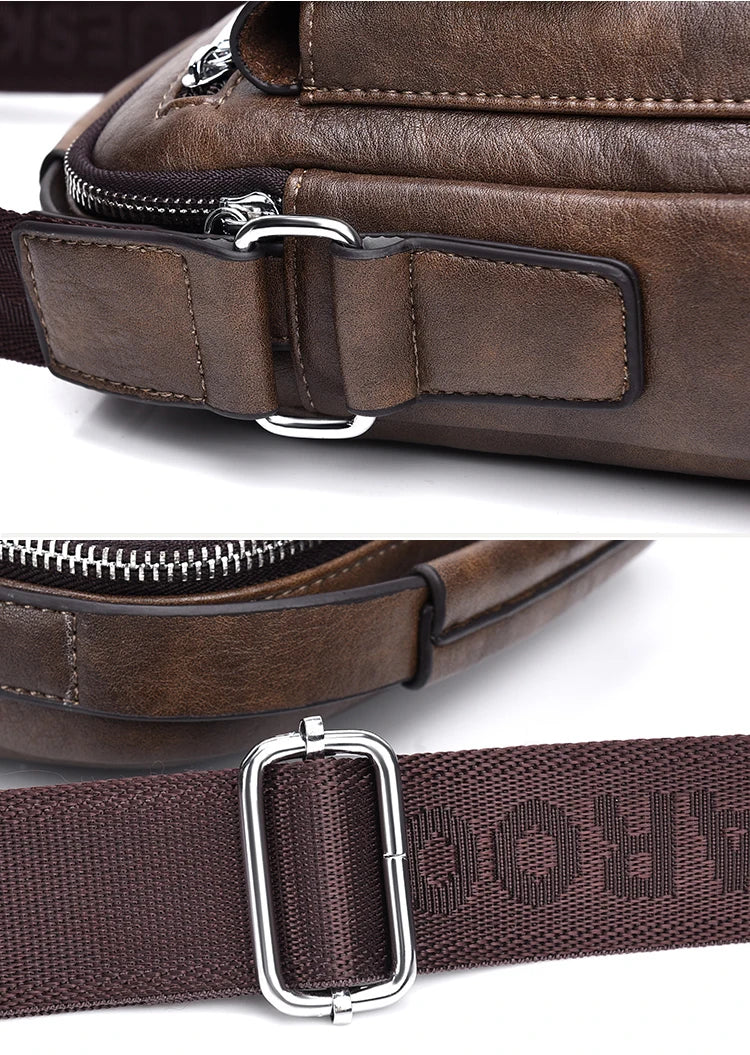 Mini Leather Crossbody Bag | Olaz-TN02