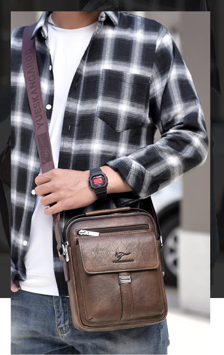 Mini Leather Crossbody Bag | Olaz-TN02
