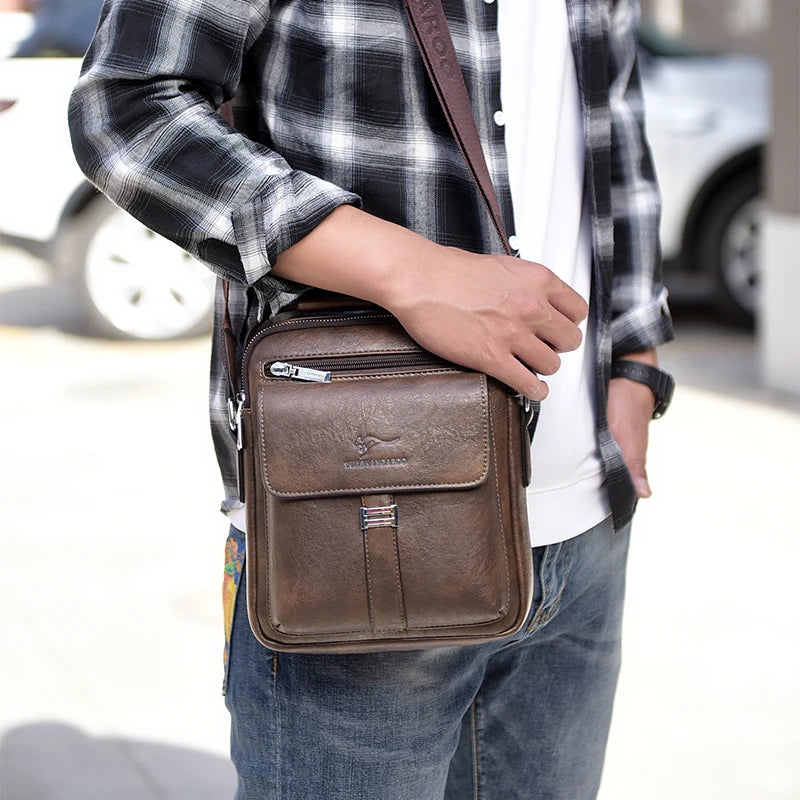 Mini Leather Crossbody Bag | Olaz-TN02