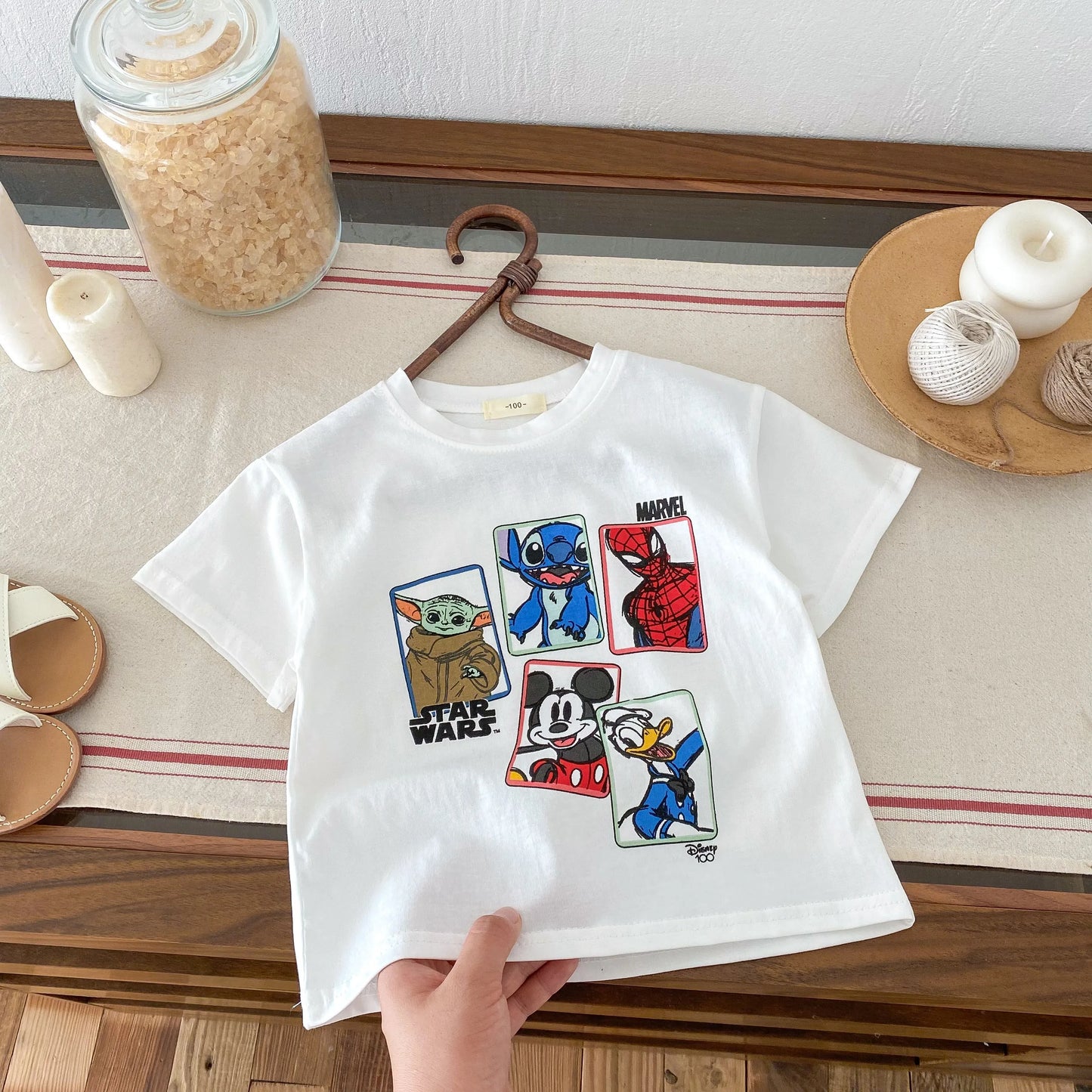 Disney Summer T Shirt For Kids (100% Cotton) | Olaz-CR04