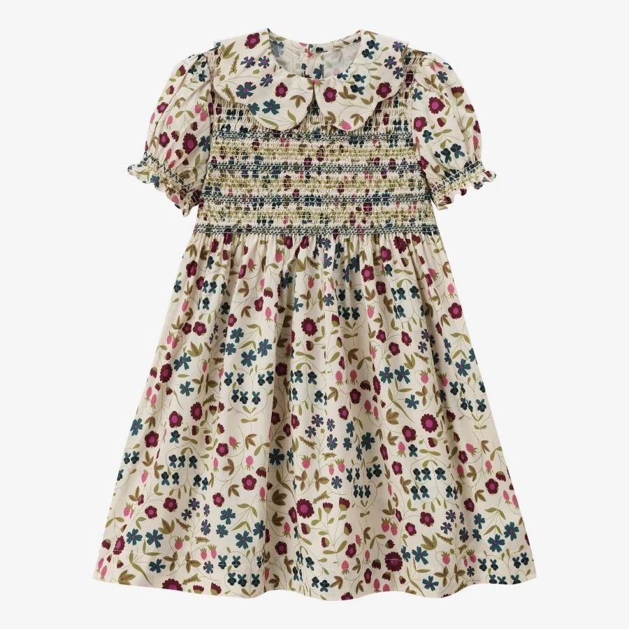 Summer Flared Dresses For Girls - Summer Clothes For Boys (100% Cotton) | Olaz-CR02