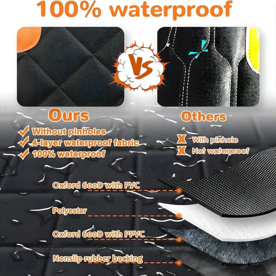 Pet Car Seat Cover for Back Seat | Olaz-PET03
